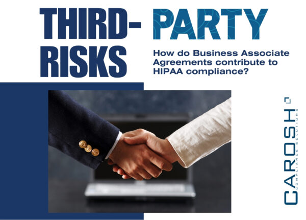 Strategic Management of Third-Party Risks in HIPAA Compliance
